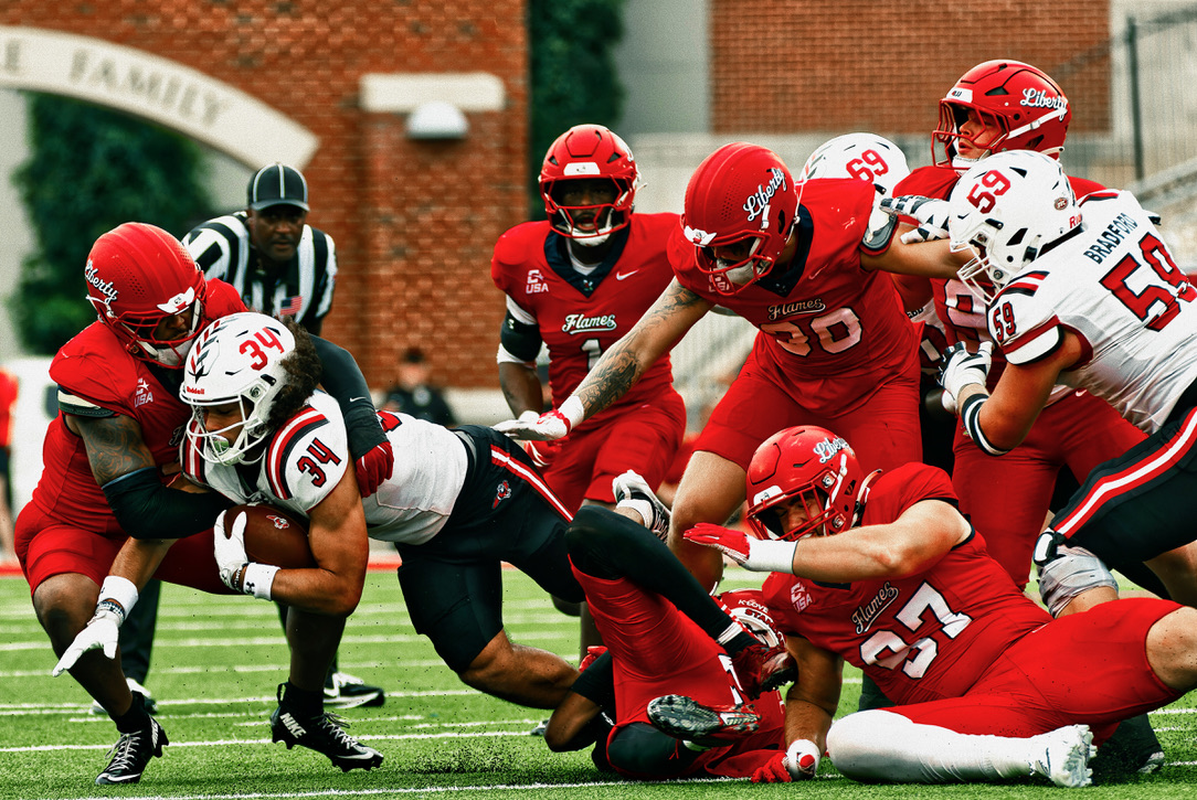 Liberty hosts Gardner-Webb at Williams Stadium on September 12, 2026. Photo: David Gaylor / The NSMT.