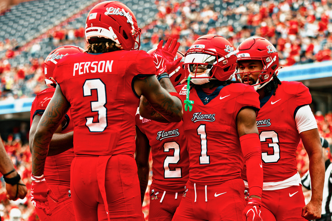 Liberty hosts Gardner-Webb at Williams Stadium on September 12, 2026. Photo: David Gaylor / The NSMT.